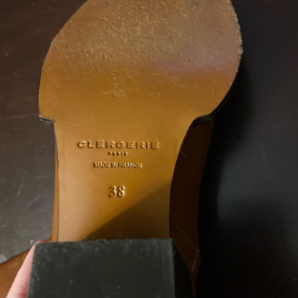 ROBERT CLERGERIE Merry Brown Leather Ankle Boots Heels Size 38 - Picture 9 of 12